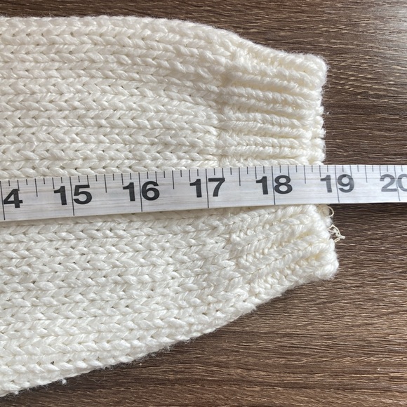 Women’s 80’s Vintage Hand Knit Large Shenanigans Ramie/Acrylic Sweater - Picture 7 of 12